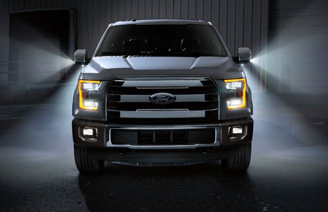 2015 Ford F-150 mirror LED spotlights Raleigh Wendell